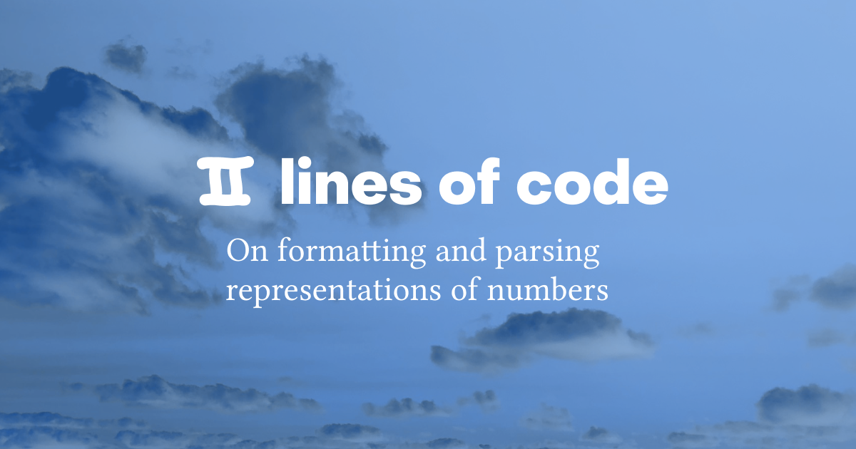 II lines of code